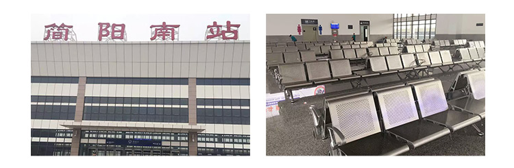 不銹鋼機場(chǎng)椅/等候椅-SJ6088(圖3) undefined